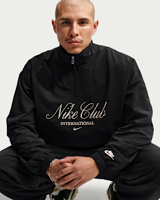 Nike Sportswear Club Men's 1/2 Zip Jacket. Nike LU